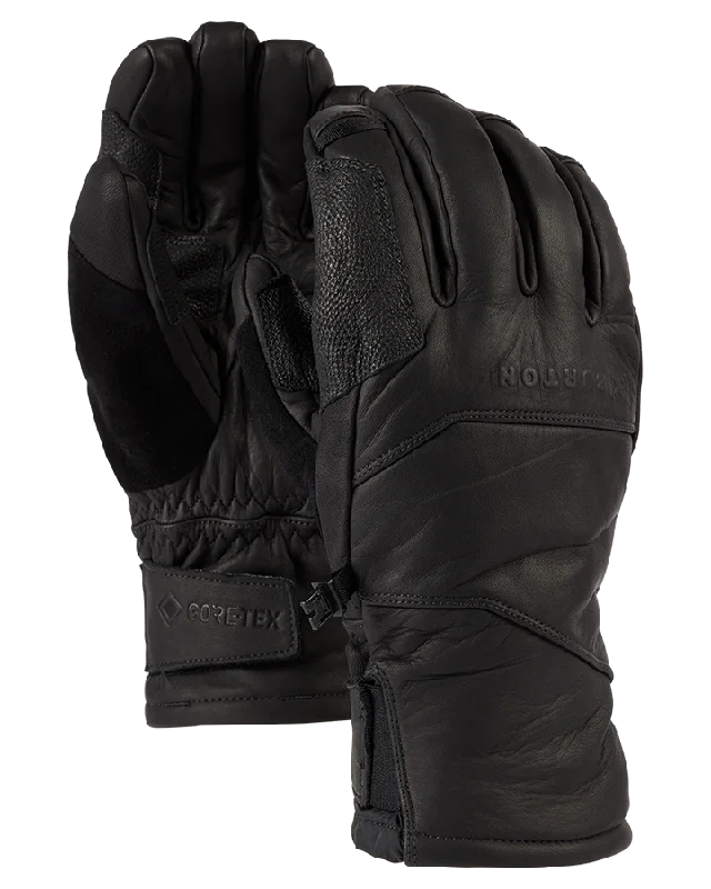 Burton [ak]® Clutch Gore-Tex Leather Gloves - True Black - 2023