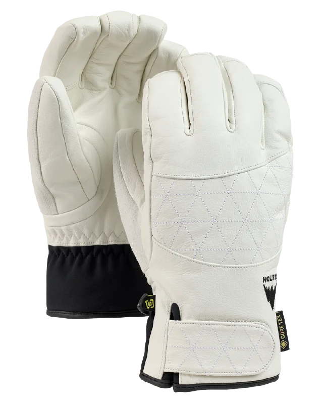 Burton Women's Gondy Gore-Tex Leather Snow Gloves - Stout White