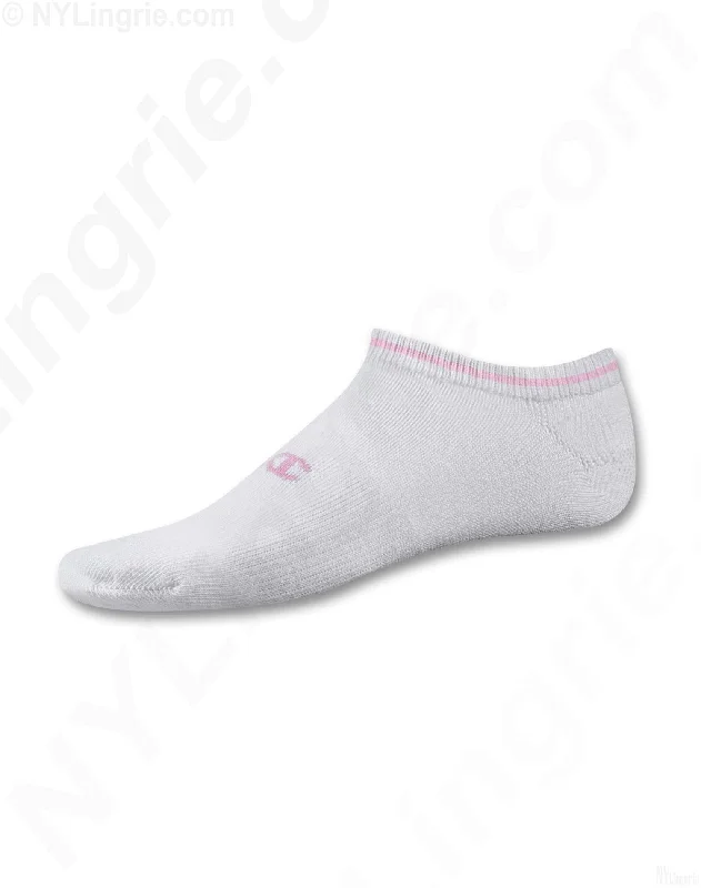 Champion Double Dry Performance Women's Liner Socks 6-Pack