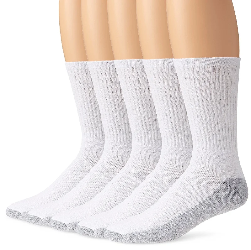 Fruit of the Loom Men`s Core Big & Tall 5 Pair Crew Socks