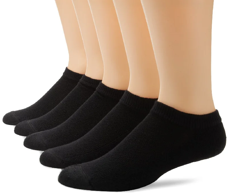 Hanes Men`s Ultimate X-Temp No Show Socks 5-Pack