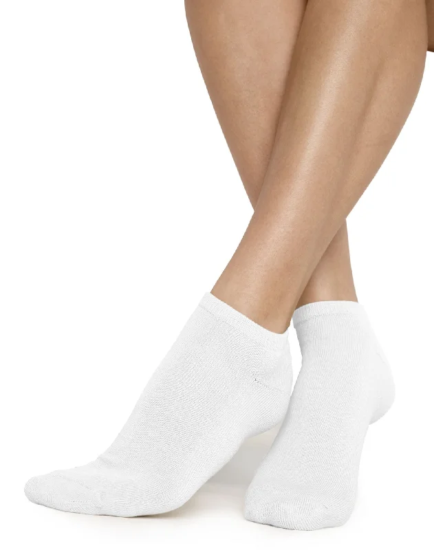 Hanes Women`s ComfortSoft Liner Socks 3-Pack