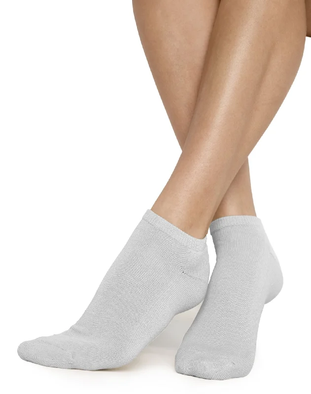 Hanes Women`s ComfortSoft Liner Socks 3-Pack