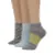 Hanes Womens Giftable 3-Pack Assorted Low Cut Socks