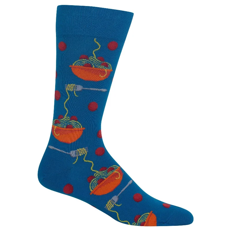 Hot Sox Mens Meatballs Socks