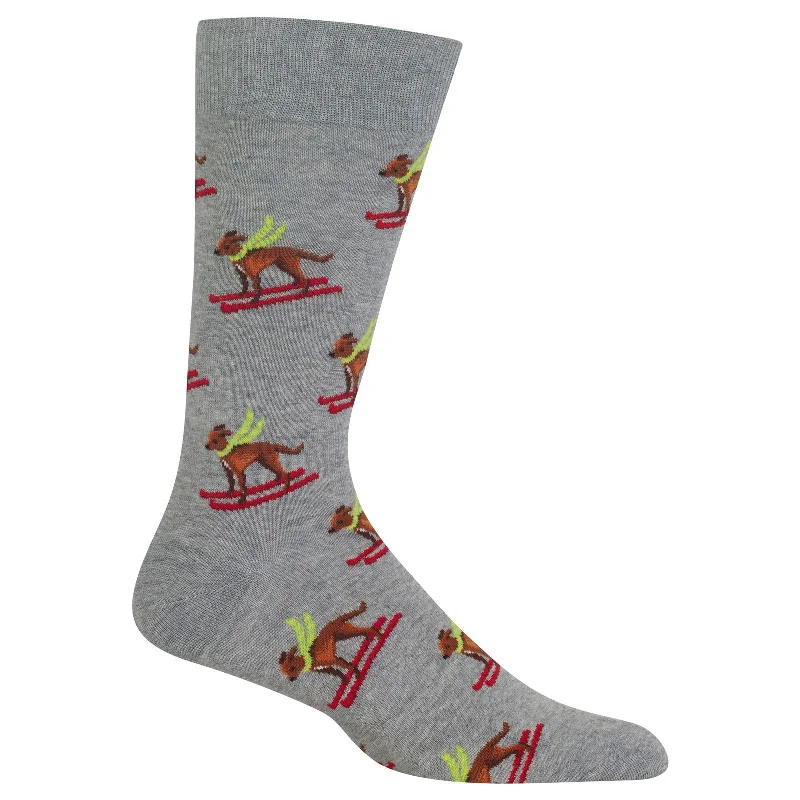 Hot Sox Mens Ski Dog Socks