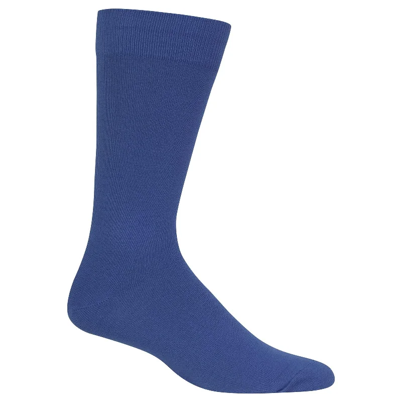 Hot Sox Mens Supersoft Solid Socks