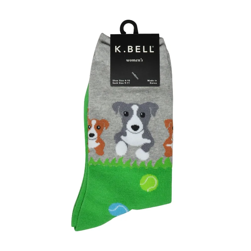 K. Bell Womens Crew Socks