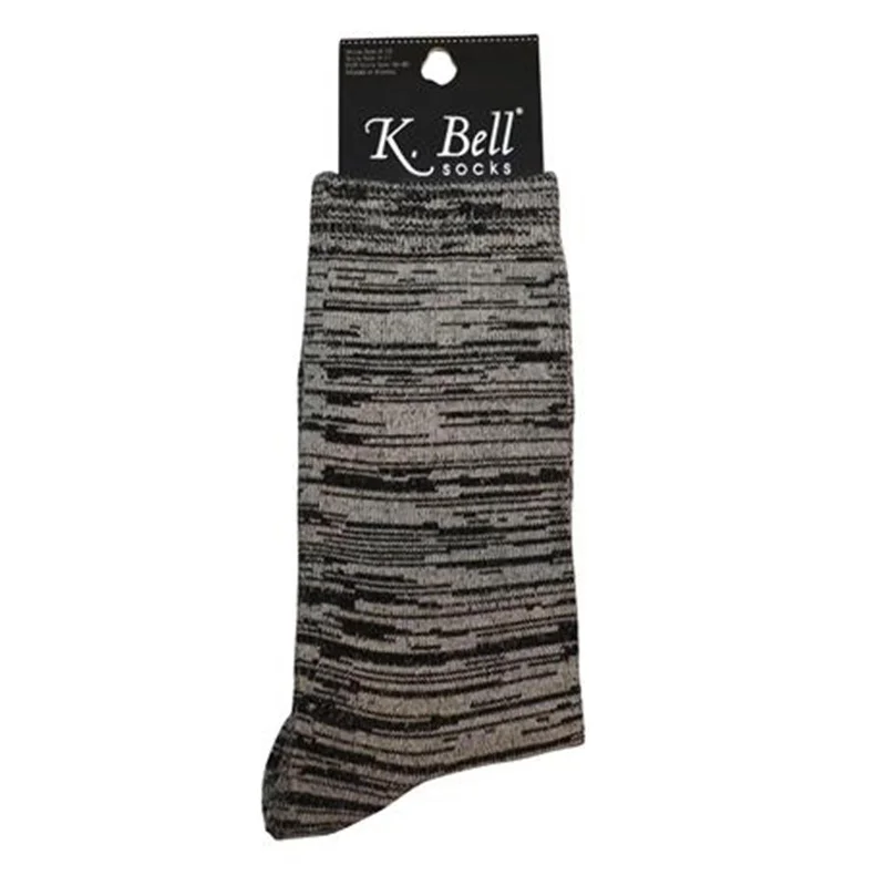 K. Bell Womens Soft & Dreamy Random Feed Crew Socks