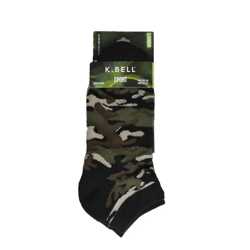 K. Bell Womens Sports Footie Socks