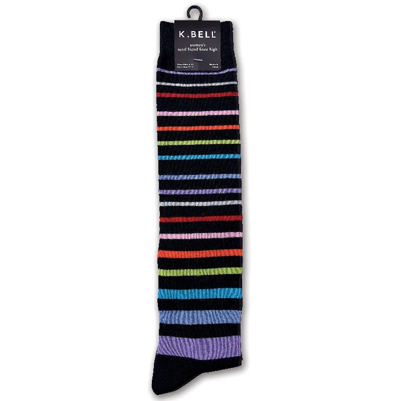 K. Bell Womens Wool Knee High Socks